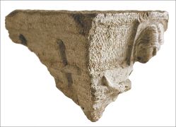 Капител, мермер, Бачки Моноштор, XI—XII век