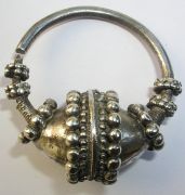 Silver earrings of Tokay type, Kladovo, 13<sup>th</sup> — 14<sup>th</sup> century